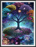 Tree 5d Diy Diamond Painting Kits UK Handwork Hobby FL2292