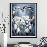 Wolf 5d Diy Diamond Painting Kits UK Handwork Hobby FL4456