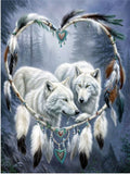 Wolf 5d Diy Diamond Painting Kits UK Handwork Hobby FL4456