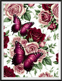 Butterfly 5d Diy Diamond Painting Kits UK Handwork Hobby FL2223
