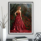 Portrait 5d Diy Diamond Painting Kits UK Handwork Hobby FL2323