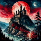 Castle 5d Diy Diamond Painting Kits UK Handwork Hobby FL6408