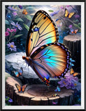 Butterfly 5d Diy Diamond Painting Kits UK Handwork Hobby FL2226