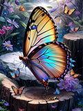 Butterfly 5d Diy Diamond Painting Kits UK Handwork Hobby FL2226
