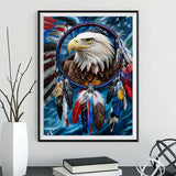 Dream Catcher Eagle 5d Diy Diamond Painting Kits UK Handwork Hobby FL4434