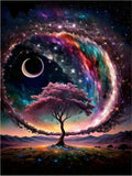 Tree 5d Diy Diamond Painting Kits UK Handwork Hobby FL4573