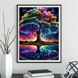 Tree 5d Diy Diamond Painting Kits UK Handwork Hobby FL4574