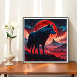 Wolf 5d Diy Diamond Painting Kits UK Handwork Hobby FL8236