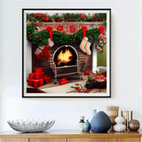 Christmas 5d Diy Diamond Painting Kits UK Handwork Hobby FL7806
