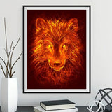 Wolf 5d Diy Diamond Painting Kits UK Handwork Hobby DS169844475