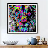 Lion 5d Diy Diamond Painting Kits UK Handwork Hobby DS211983314