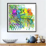 Parrot 5d Diy Diamond Painting Kits UK Handwork Hobby DS56094537
