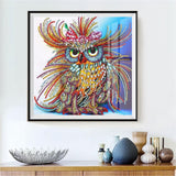 Special Shape Owl 5d Diy Diamond Painting Kits UK HD90018