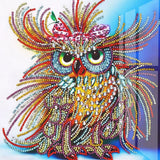 Special Shape Owl 5d Diy Diamond Painting Kits UK HD90018