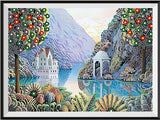 Half Drill Beautiful Scenery Diamond Painting Kits HD90090