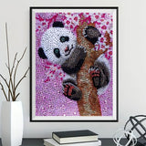 Special Shape Panda 5d Diy Diamond Painting Kits UK HD9041