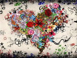 Heart 5d Diy Diamond Painting Kits UK Handwork Hobby VM20044