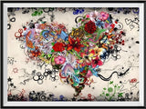 Heart 5d Diy Diamond Painting Kits UK Handwork Hobby VM20044