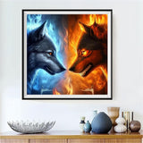 Wolf 5d Diy Diamond Painting Kits UK Handwork Hobby MJ1412
