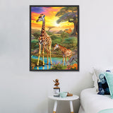 Giraffe 5d Diy Diamond Painting Kits UK Handwork Hobby MJ2241