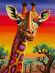 Giraffe 5d Diy Diamond Painting Kits UK Handwork Hobby MJ2242