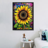 Sunflower 5d Diy Diamond Painting Kits UK Handwork Hobby MJ2743