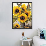Sunflower 5d Diy Diamond Painting Kits UK Handwork Hobby MJ2752