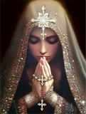 Christianity 5d Diy Diamond Painting Kits UK Handwork Hobby MJ3017