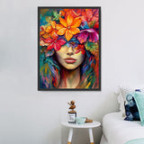 Woman 5d Diy Diamond Painting Kits UK Handwork Hobby MJ3102