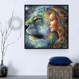 Animal and Human 5d Diy Diamond Painting Kits UK Handwork Hobby MJ3186