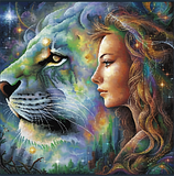 Animal and Human 5d Diy Diamond Painting Kits UK Handwork Hobby MJ3186