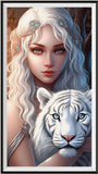 Animal and Human 5d Diy Diamond Painting Kits UK Handwork Hobby MJ3193