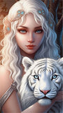 Animal and Human 5d Diy Diamond Painting Kits UK Handwork Hobby MJ3193