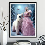 Animal and Human 5d Diy Diamond Painting Kits UK Handwork Hobby MJ3213