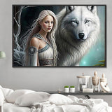 Animal and Human 5d Diy Diamond Painting Kits UK Handwork Hobby MJ3227