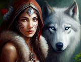 Animal and Human 5d Diy Diamond Painting Kits UK Handwork Hobby MJ3231