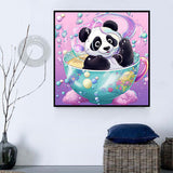 Panda 5d Diy Diamond Painting Kits UK Handwork Hobby MJ8073