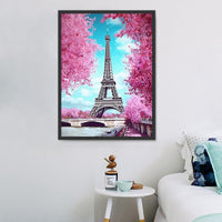 Eiffel Tower 5d Diy Diamond Painting Kits UK Handwork Hobby MJ8358