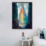 Castle 5d Diy Diamond Painting Kits UK Handwork Hobby MJ8377