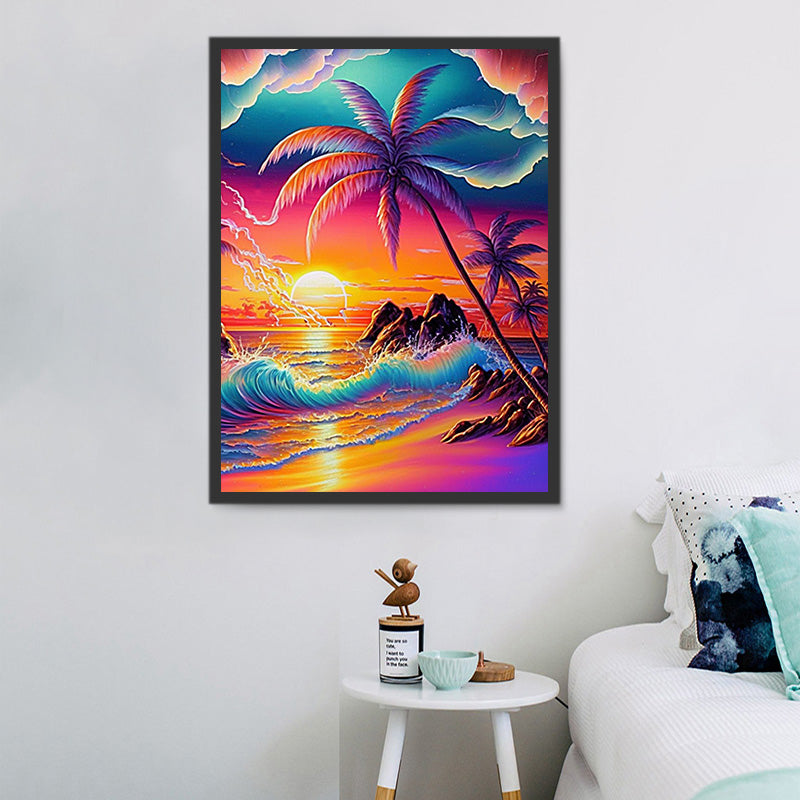 Sea 5d Diy Diamond Painting Kits UK Handwork Hobby MJ8460 ...