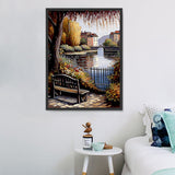 Street 5d Diy Diamond Painting Kits UK Handwork Hobby MJ8570
