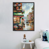 Street 5d Diy Diamond Painting Kits UK Handwork Hobby MJ8575