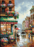 Street 5d Diy Diamond Painting Kits UK Handwork Hobby MJ8575