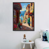 Street 5d Diy Diamond Painting Kits UK Handwork Hobby MJ8592