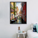 Town 5d Diy Diamond Painting Kits UK Handwork Hobby MJ8616