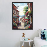Town 5d Diy Diamond Painting Kits UK Handwork Hobby MJ8624