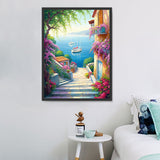 Town 5d Diy Diamond Painting Kits UK Handwork Hobby MJ8627