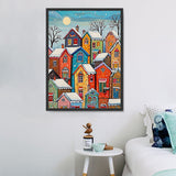 Town 5d Diy Diamond Painting Kits UK Handwork Hobby MJ8628