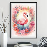 Flamingo 5d Diy Diamond Painting Kits UK Handwork Hobby MJ9651