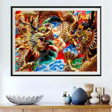 Dragon 5d Diy Diamond Painting Kits UK Handwork Hobby PX1128346